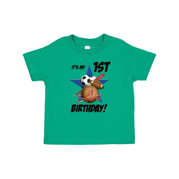 Inktastic 1st Birthday All Stars Boys Baby T-Shirt