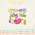 thumbnail image 4 of Inktastic Little Miss Jelly Bean Girls Baby Dress, 4 of 5