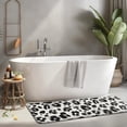 thumbnail image 2 of Black and White Leopard Pattern Kitchen Rug Mat,Kitchen Runner Rugs Non Skid Washable,Decorative Kitchen Floor Mats for Kitchen,Sink,Laundry,17"x47.2", 2 of 7