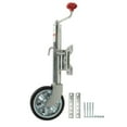 thumbnail image 2 of KIMISS Trailer Jack , 1500lbs Adjustable Swing Back Trailer Jack with 8 Inch Wheel Rotation Handle Galvanized Steel Swivel Trailer Tongue Jack Retractable 600-840mm for Yachts, 2 of 7