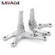 thumbnail image 3 of 2022 Front Footrest Foot Peg Pedal For Yamaha Yzf R25 R3 Mt25 Mt03 2014-2023 Motorcycle Left Right Bracket Yzfr25 Yzfr3 Motorcycle Knee & Shin Guards, 3 of 5