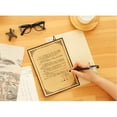 thumbnail image 4 of 8Pcs Kraft Paper Retro Writing Paper Vintage Letter Paper Stationery Set (2 Patterns), 4 of 5
