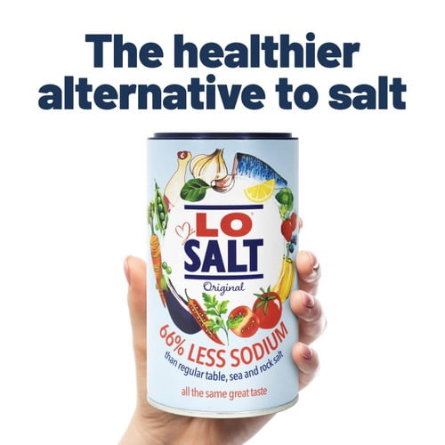 LoSalt Reduced Sodium Salt 350g, British Import (Pack of 2)
