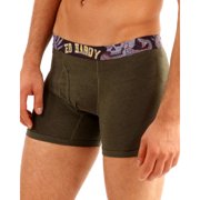 Ed Hardy Men's 2 Pack Tattoo Boxer Brief Underwear (Large (36-38), Black & Army)