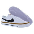 thumbnail image 4 of Nike Court Legacy Nn Mens Shoes Size 10, Color: White/Black/Desert Ochre, 4 of 5