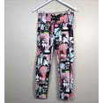 thumbnail image 3 of Calvin Klein Womens City Palm Pink Printed High-Waist Stretch Leggings Sz M $59, 3 of 4