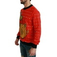 thumbnail image 3 of Dolce  Gabbana Elegant Red Crystal-Embellished Pullover Sweater, 3 of 5