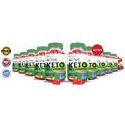 (10 Pack) Active Keto ACV Gummies 1000MG Dietary Supplement 600 Gummys