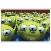 Disney Pixar Toy Story - Aliens Wall Poster, 22.375" x 34", Framed