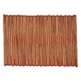 thumbnail image 2 of Fennco Styles Woven Chic Texture Water Hyacinth Placemats 14 x 20 Inch, Set of 4 - Orange Table Mats for Home Décor, Dining Table, Banquets, Holiday and Special Events, 2 of 4