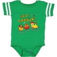 thumbnail image 3 of Inktastic Happy Thanksgiving Turkey Train with Food Boys or Girls Baby Bodysuit, 3 of 5