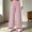 Pink, variant on Women's Flowy Workout Pants Baeitkot Women's Solid High Waist Elastic Wide Leg Sweatpants Casual Loose Flowy Workout Pants with Pocket Green S
