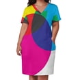 thumbnail image 2 of CMYKDesigns-vestido holgado con cuatro bolsillos para mujer vestidos de fiesta de boda para eventos especiales, 2 of 6