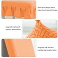 thumbnail image 3 of 2Pcs Chair Covers for Dining Room Chair Covers With Skirt Dining Chair Covers Stretch Kitchen Chair Covers, 3 of 5