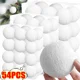 thumbnail image 2 of 54/6 piezas de bolas de espuma para Navidad, colgantes para árbol de Navidad, bolas de nieve blancas, adornos para bodas, fiestas de Año Nuevo, adornos para el hogar, 2 of 5