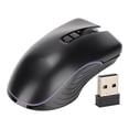 thumbnail image 2 of Ratón inalámbrico de 24G ratón para juegos con retroiluminación RGB ergonómico de gran capacidad de 600 mAh para Windows para OS X para ordenador portátil, 2 of 8