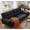 Black, variant on BSHTI 75.2 inch Modern Futon Sofa Bed,Multi-functional Design Sofa Sleeper and The bbackrest has 3 Adjustable Positions for Home,Office,and Guest Room,Black