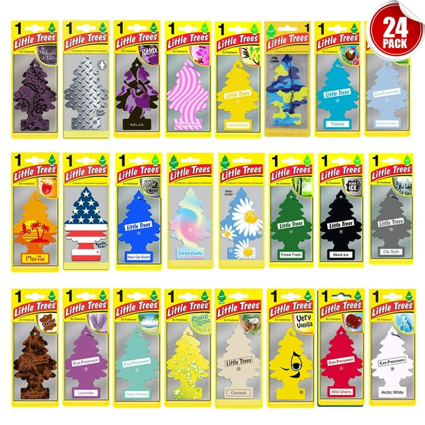 Little Trees Air Freshener Car Home Office Fresh Scent Hanging Assorted