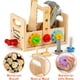 thumbnail image 2 of Juego de herramientas de madera YONGSHENG 30 piezas para niños de 2 a 6 años, 2 of 5
