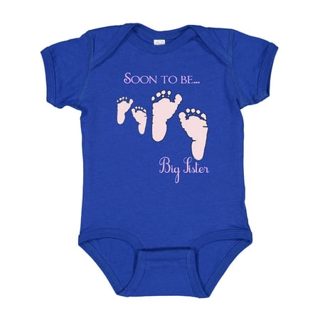 

Inktastic Soon to Be Big Sister Gift Baby Girl Bodysuit