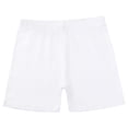 thumbnail image 6 of ShomPort Girls 5-Pack Bike Shorts Elastic Waisted Yoga Dance Athletic Cotton Short Tights Under Dress Shorts, 6 of 9
