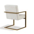 thumbnail image 4 of Lifestyle Solutions Leslie Stationary Chair in Cream Fabric Upholstery, 4 of 7