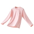 thumbnail image 2 of Tiijoy Boys Athletic Shirts Breathable Mesh Long Sleeve T-Shirt Activewear Top, Sizes 4-15, 2 of 5