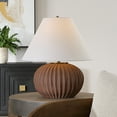 thumbnail image 2 of Uttermost Keoghan Terracotta Table Lamp in Brown, 2 of 7