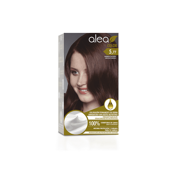 Alea Tinte para Cabello Tono 5.77 Marrón Alea 5.77 Marrón