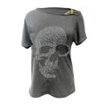 thumbnail image 3 of Tops de Mujer Elegante Casual Fuera Del Hombro Tops Camisas Erógenas Blusa Regular Estampada de Manga Corta Odeerbi ODB161785, 3 of 3
