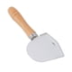 thumbnail image 5 of Pala para dentaduras postizas de acero inoxidable, pala semicircular para dique de cera caliente Dental con mango de madera, 5 of 8