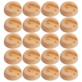 thumbnail image 2 of MOVTOTOP Plastic Rod Holder for Home Use Khaki PP Material Easy to Install 20pcs 20mm, 2 of 7