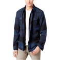 thumbnail image 2 of Volcom Camisa de franela con botones para hombre, azul, mediano Volcom  Botones al frente, 2 of 2
