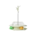 thumbnail image 2 of Interactive Tumbler Cat Toy Ball with Treat Dispenser, Feather & Bell - Self-Righting Puzzle Feeder for Mental Stimulation and Play, 2 of 6