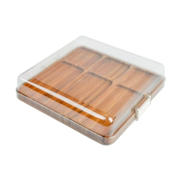 Elodie Butter Box Charcuterie Board Function with Lid Cutting Board Butter Tray for House Warming Gifts Vegetable Countertop Kitchen