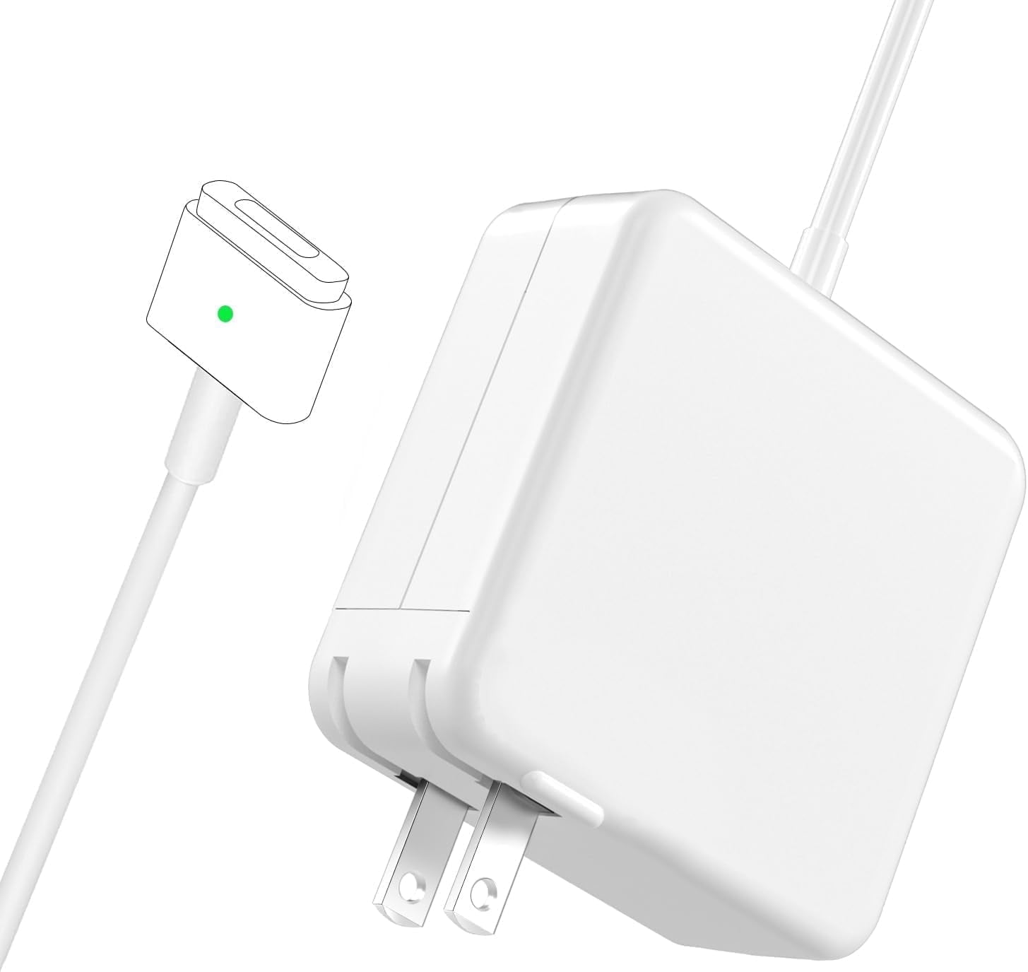 Apple MacBook Air Laptop Charger, 45W MagSafe 2 Power Adapter with