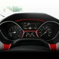 thumbnail image 3 of Real Soft Carbon Fiber Sticker For Ford Focus SE RS ST Ecoboost 2012 2013 2014 2015 2016 2017 2018 LHD RHD Car Speedmeter Frame., 3 of 8
