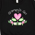 thumbnail image 3 of Inktastic Grampy's Girl Heart Flowers Toddler Sweatshirt, 3 of 4