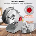 thumbnail image 6 of VEVOR 2000g Electric Grain Mill Grinder, High Speed 3400W Commercial Spice Grinders, Stainless Steel Pulverizer Powder Machine, for Dry Grains Spices Cereals Coffee Corn Pepper, Swing Type, 6 of 9