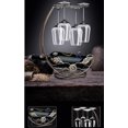 thumbnail image 2 of Soporte para copas de vino Homya, estante de metal para 1 botella, 2 of 9