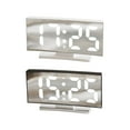 thumbnail image 5 of sruoe Alarm Clock, Digital Clocks, Clock Alarm Bedside, Clock Alarm Radio, Clock Alarm Digitalalarm, Mirror Digital Clock, Heavy Sleepers Alarm Clock, Plastic, 5 of 6
