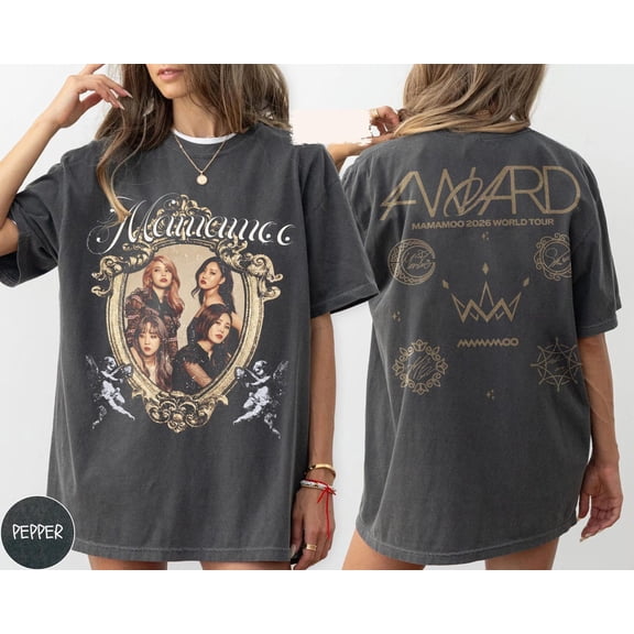 Retro Mamamoo T-shirt, Mamamoo 4Ward 2026 World Tour Shirt