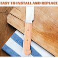thumbnail image 4 of FESTFENDS Chef Handle Scales Replacement Handle Kitchen Wood Easy to Install 1 Set, 4 of 8