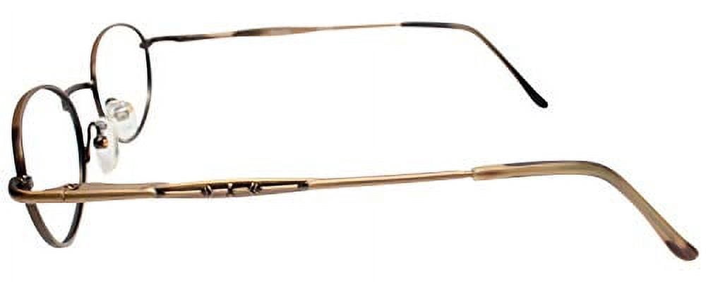 Reptile Gecko Designer Reading Glasses in Bronze ; +3.25