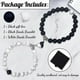 thumbnail image 2 of Magnetic Couple Bracelets, 2pcs Matching Mutual Attraction Bracelets Forever Relationship Long Distance Bracelets, 2 of 5
