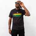 thumbnail image 2 of DemRoc Guyana Stripes of Pride Black T-Shirt (SMALL-XXL), 2 of 5