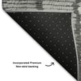 thumbnail image 5 of Addison Rugs Mayfield Premium Machine Washable Transitional Tribal Gray Rectangle Rug, 5' x 7'6", 5 of 7