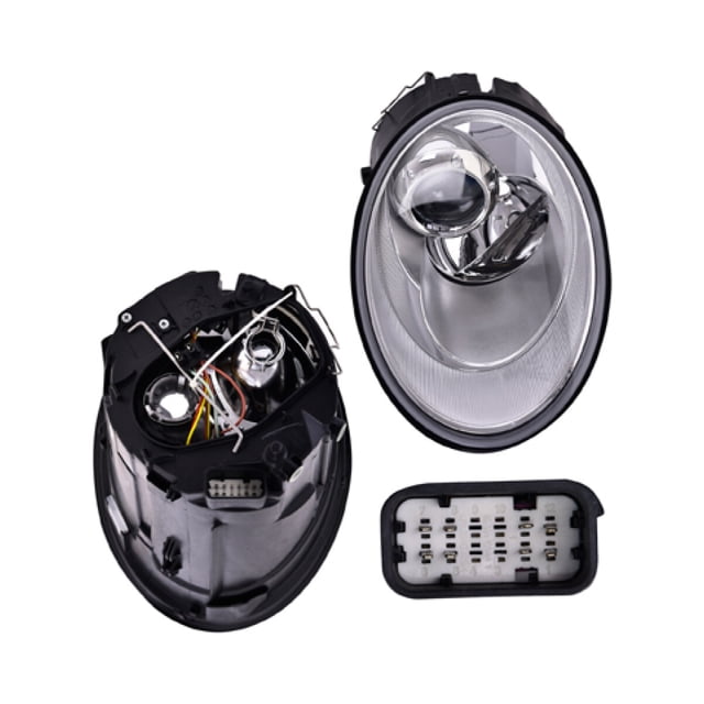 Faro Beetle 2006 A 2011 Volkswagen Izq Eléctrico C/Motor 8 Pines DEPO .