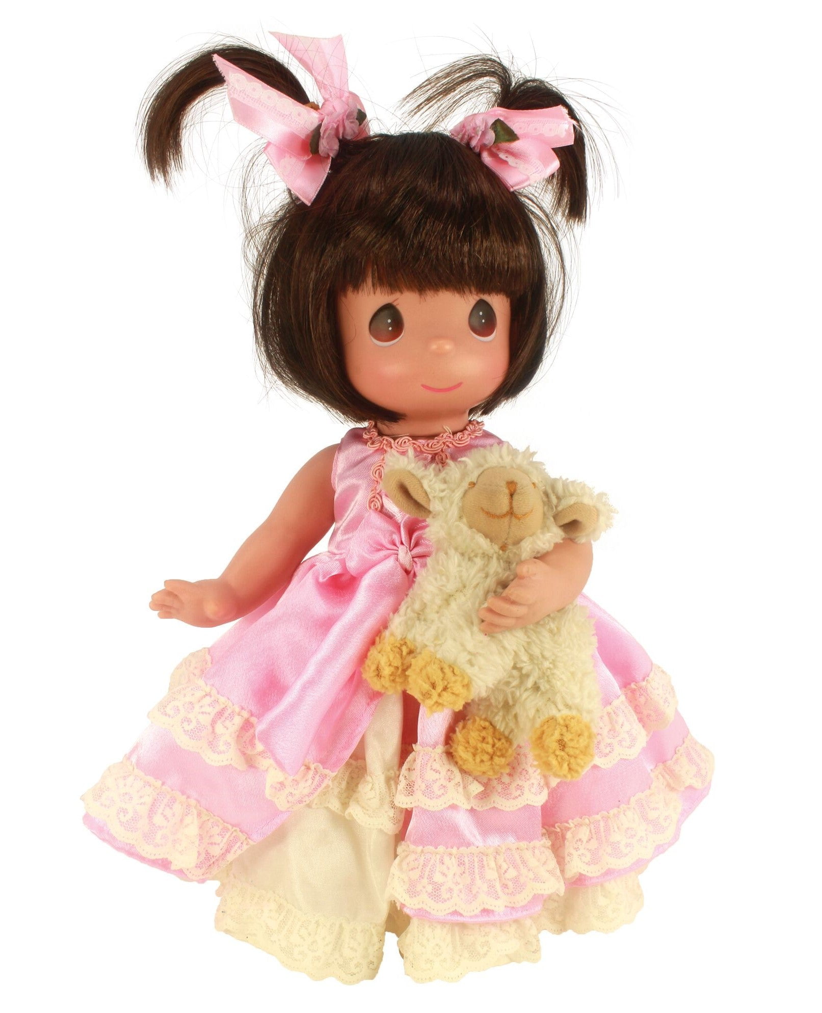 Precious Moments "Beauty And Grace" 12-Inch Collectible Doll - Pink Dress