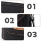 thumbnail image 4 of Bolso para teléfono móvil Apuakthei para hombre, con cinturón, funda para teléfono móvil, bolso de gran capacidad de 7", 4 of 5